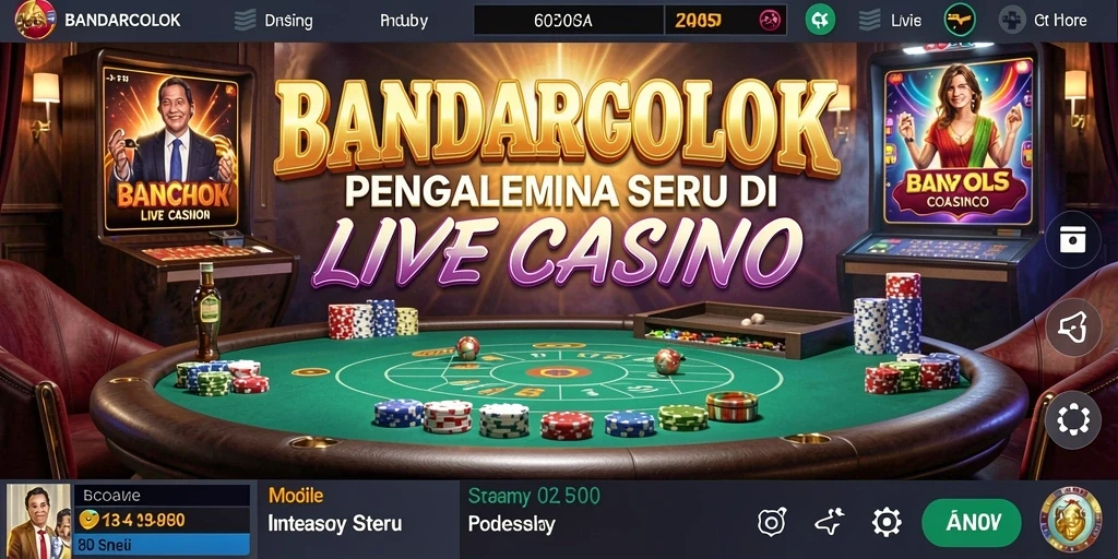 Screenshot dari gameplay intens di BANDARCOLOK Live Casino.