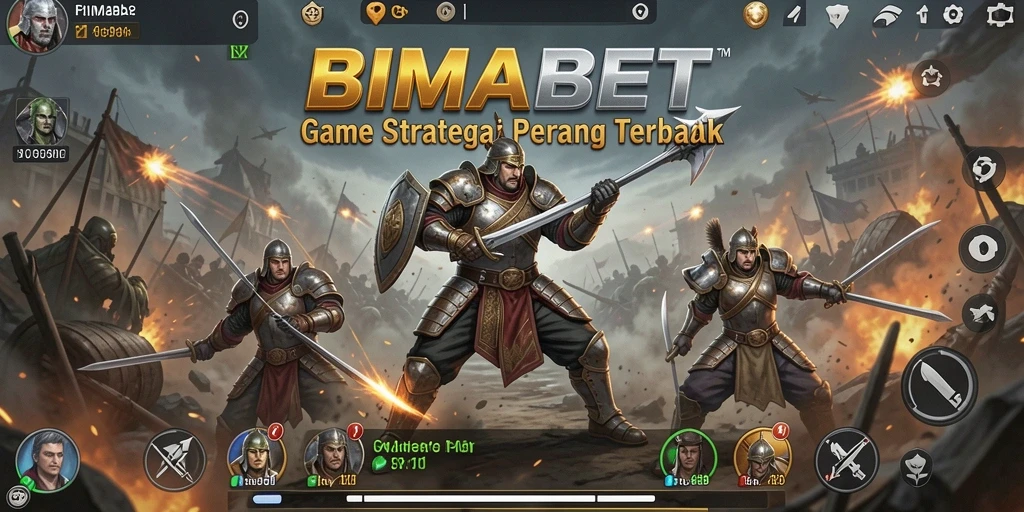 Gambaran gameplay BIMABET menampilkan aksi strategi yang mendebarkan.