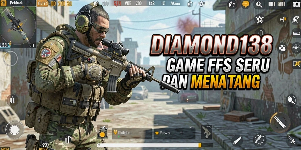 Tangkapan layar utama menampilkan aksi gameplay seru DIAMOND138.