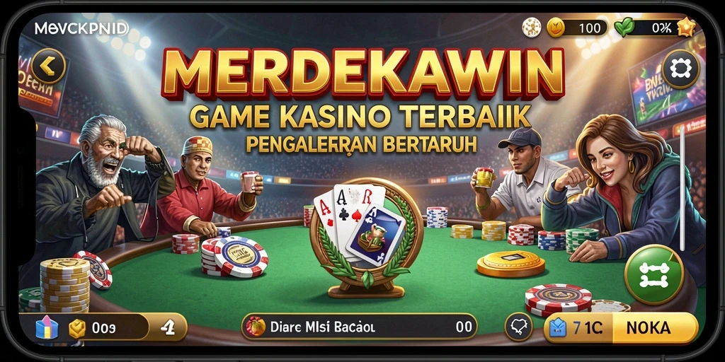 Tampilan gameplay MERDEKAWIN yang menegangkan dan menyenangkan.
