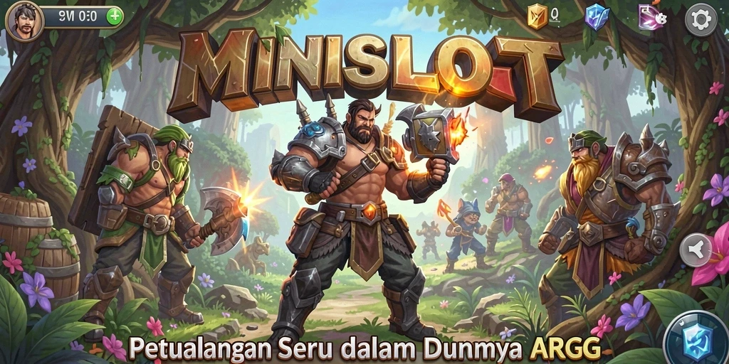 Tampilan screenshot gameplay MINISLOT yang menarik dalam pertarungan ARPG yang mendebarkan.