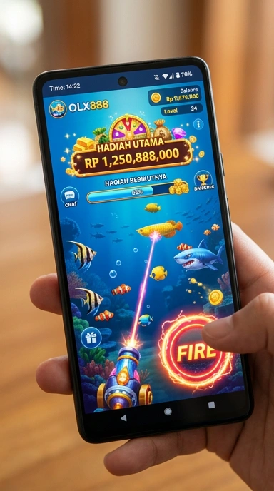 Proses pengunduhan aplikasi yang mudah di aplikasi olx888.